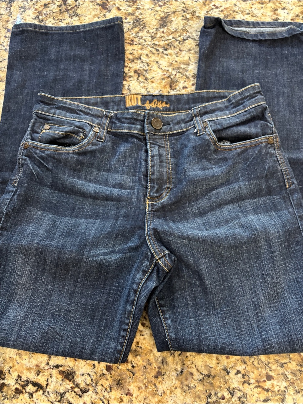 Kut from the Kloth Deep Indigo Skinny Jeans